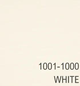 1001-1000 WHITE